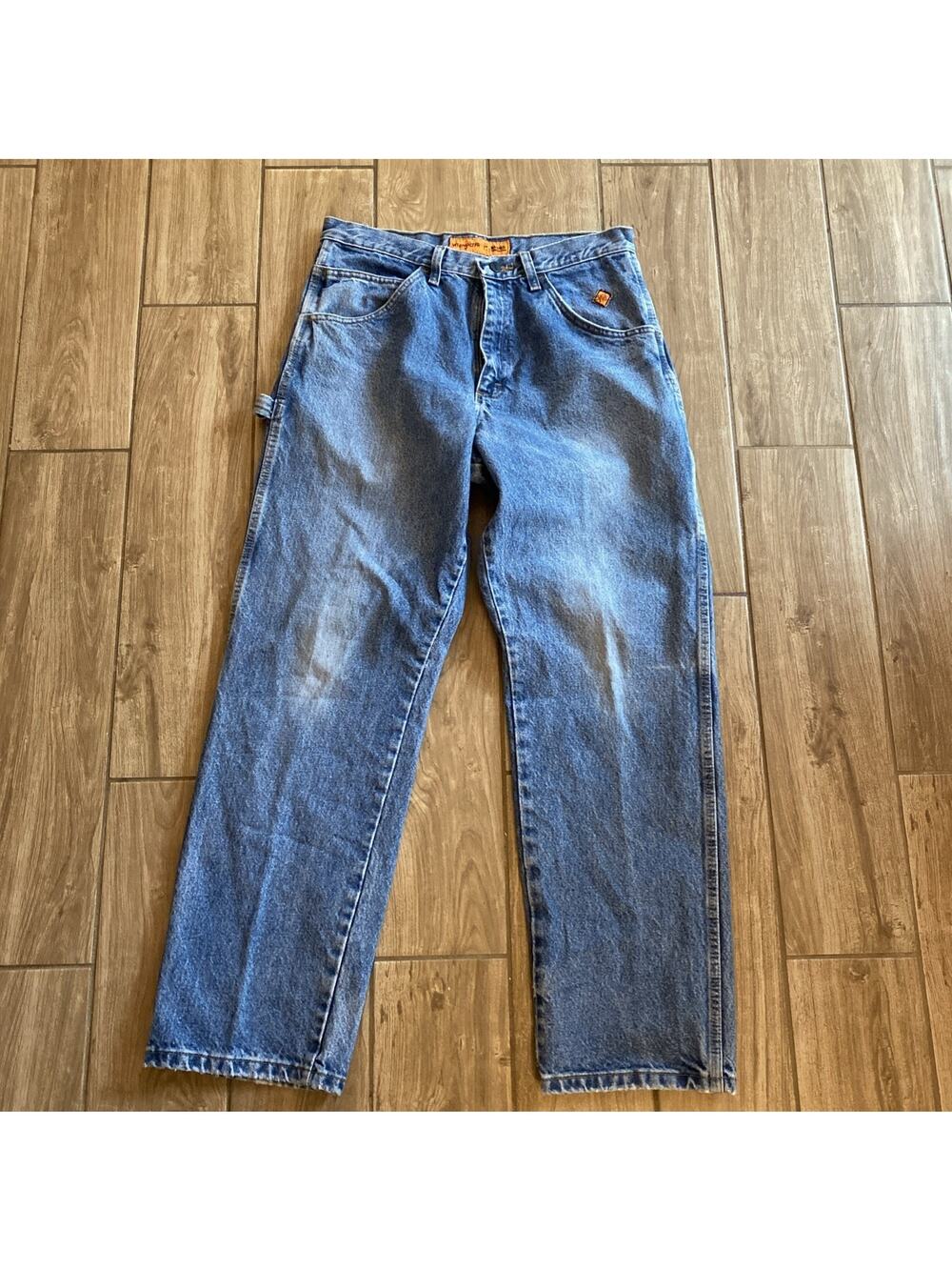 Wrangler Jeans Men’s 33x32 Blue FR Flame Resistant Cat 2 2112